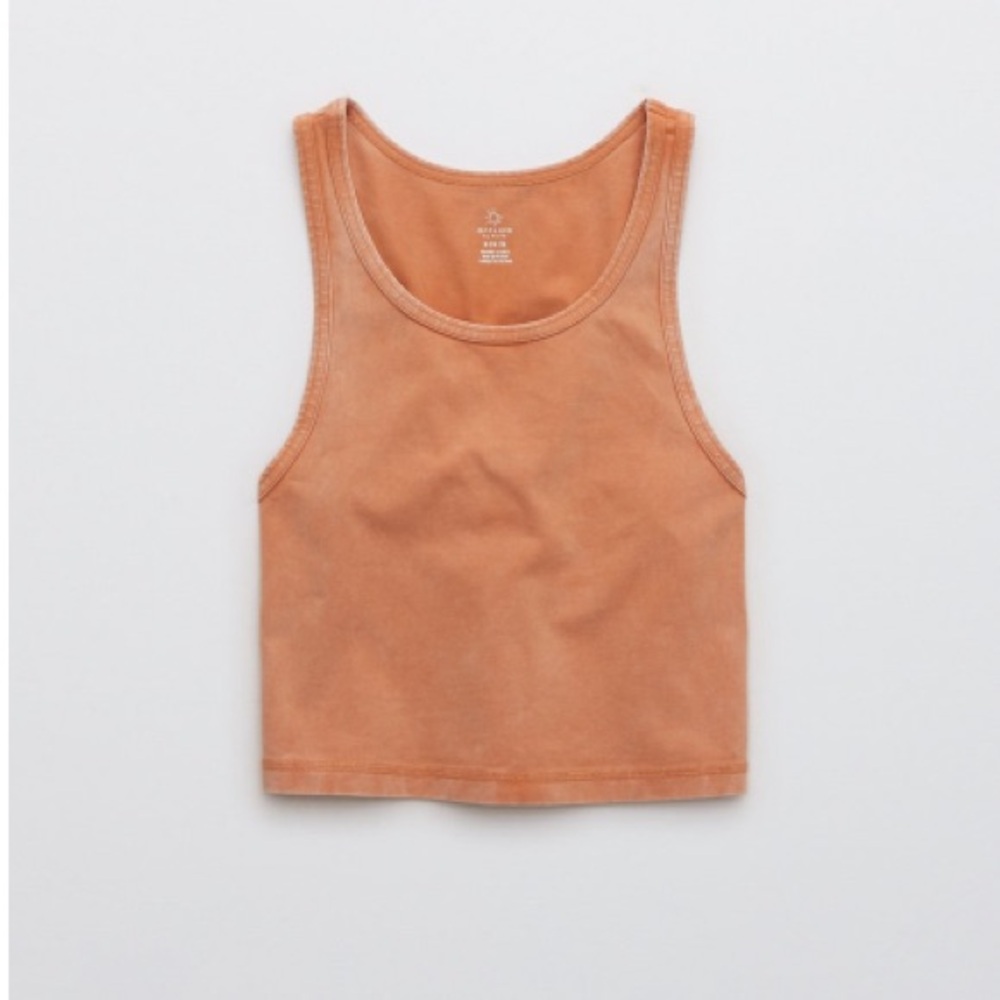 Aerie Offline Orange OG Crop Top